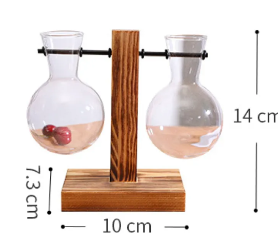 Modern Iron Vase — Minimalist Decorative Flower Vase for Home & Office