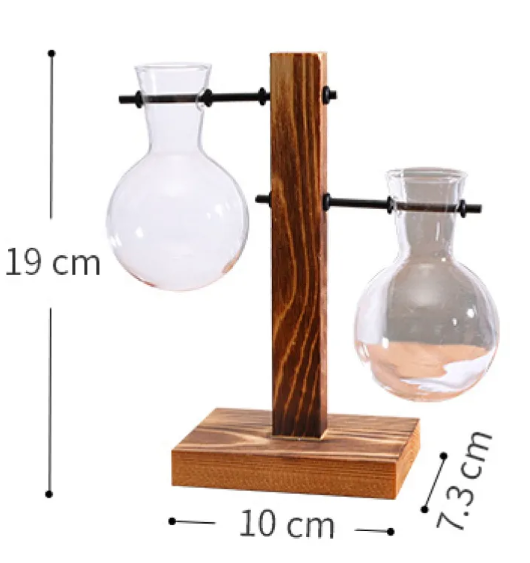 Modern Iron Vase — Minimalist Decorative Flower Vase for Home & Office